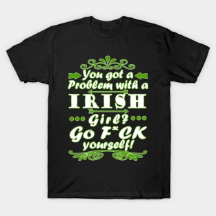 Ireland Irrin Girls Women St. Patrick's Day T-Shirt